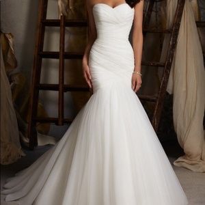 Fit and Flare Tulle gown